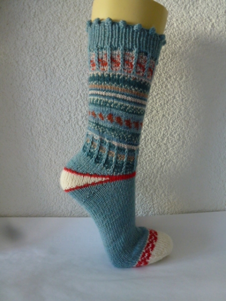 Anleitung No. 5 – Socke Tatjana Gr. 36/37